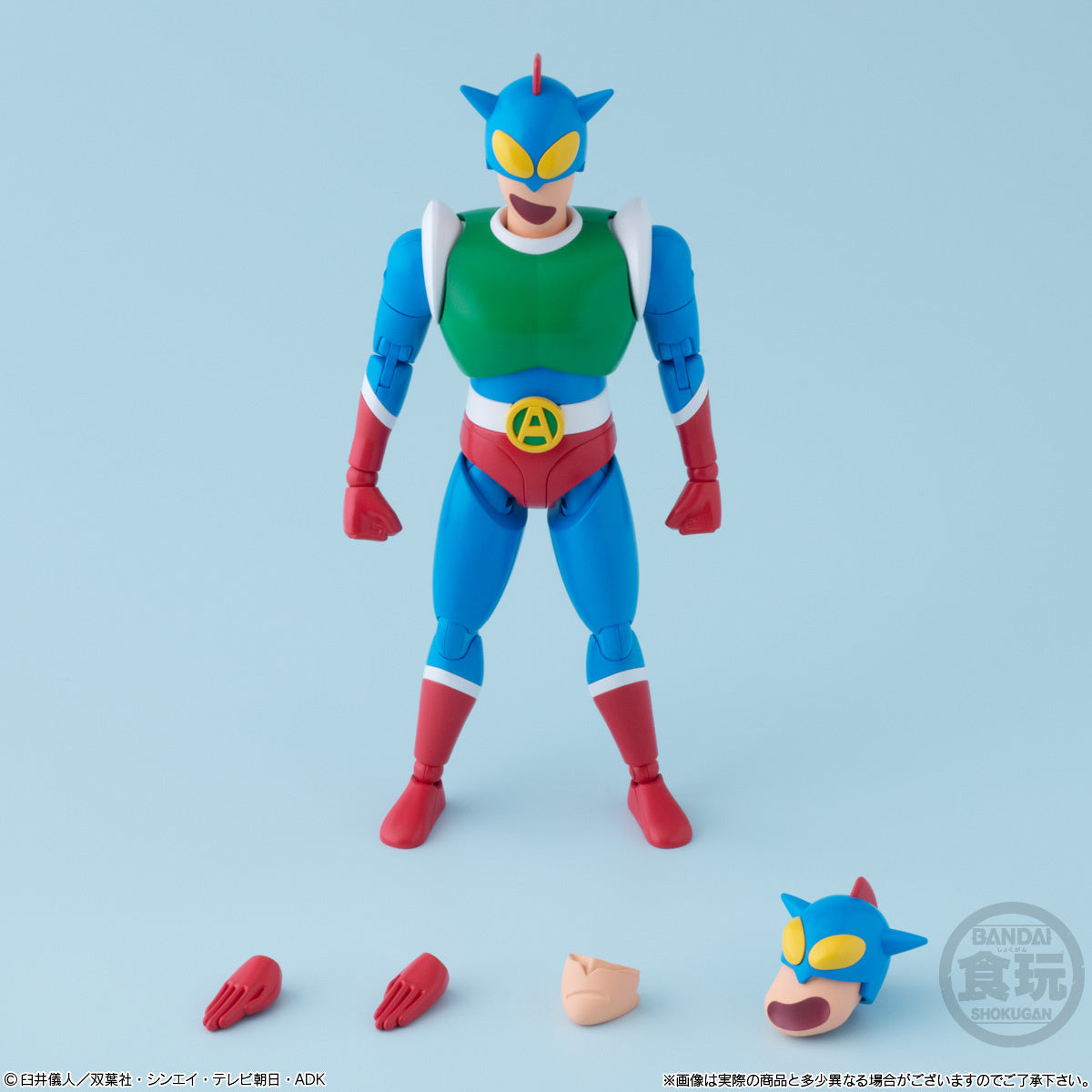 Bandai SMP Assembly Model Kit of Crayon Shin - Chan's Favorite Hero, Action Kamen for Pose Display