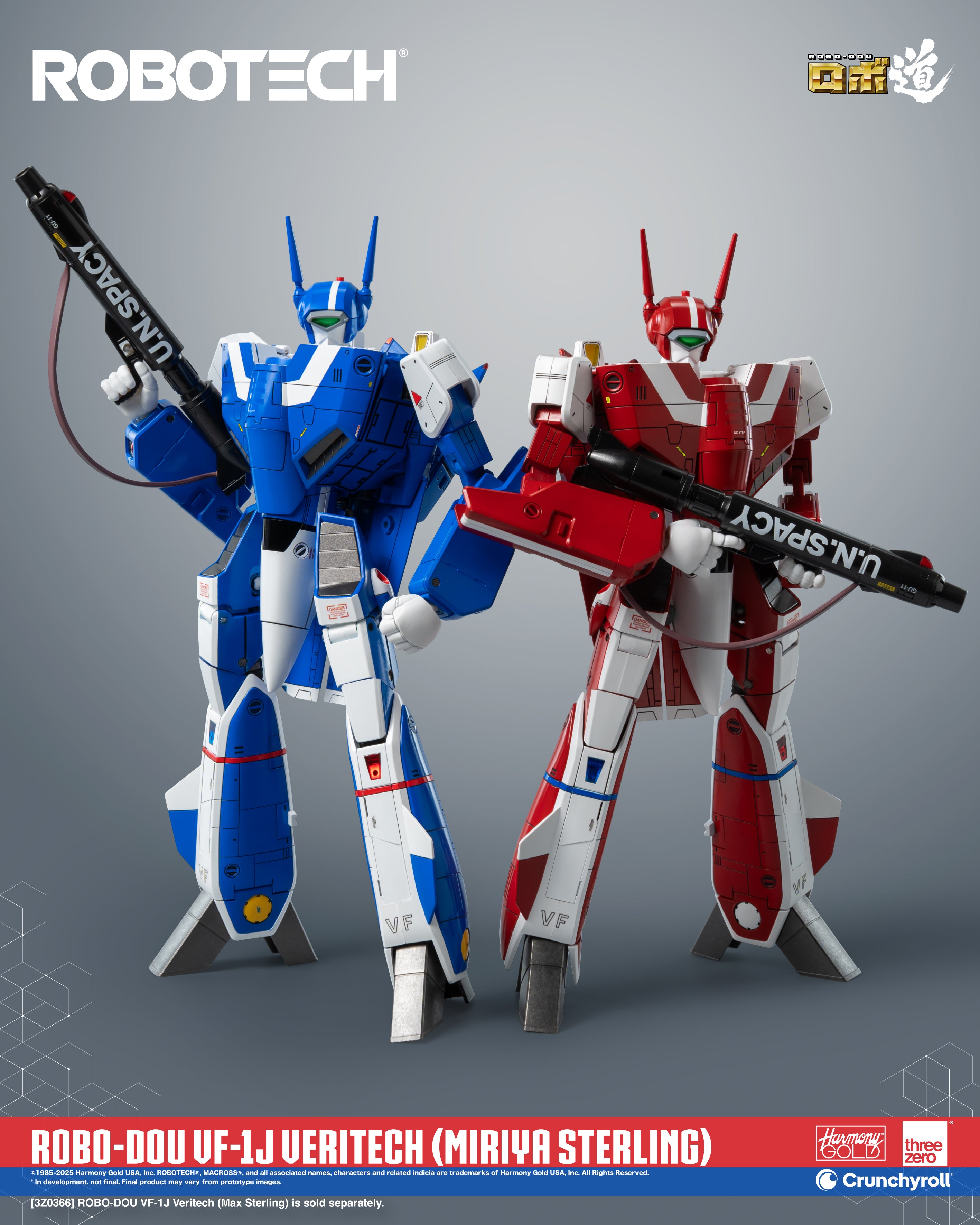 [Pre - order] High - Quality Collectible ROBO - DOU VF - 1J Veritech Figure Inspired by Miriya Sterling from ROBOTECH