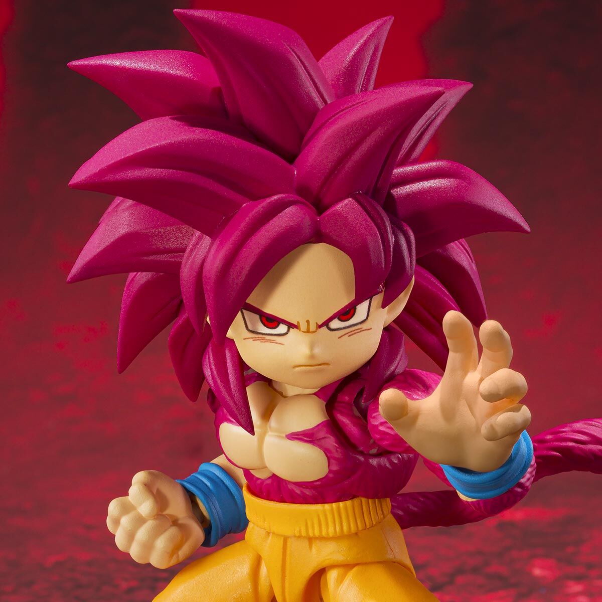 Pre - order: SH Figuarts Miniature Super Saiyan 4 Son Goku from DAIMA Anime Series