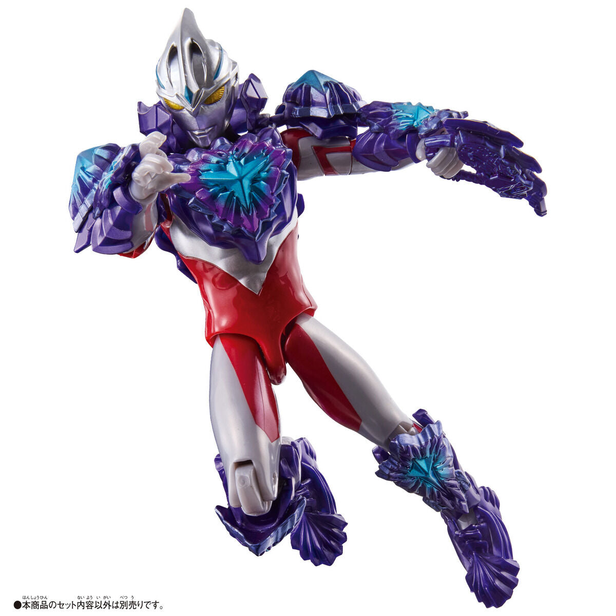 Amazing Ultra Action Rution and Stylish Galaxy Armor Figure Set