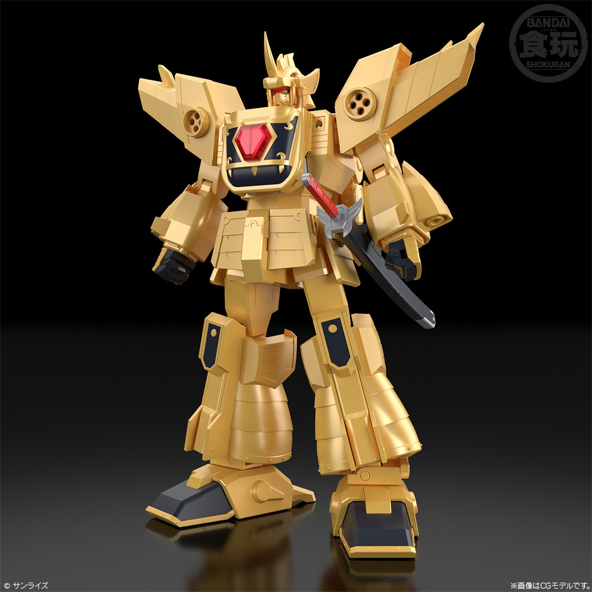 [Pre - order] Bandai SMP Series Model Kit of Golden Brave Goldran from 'The Brave of Gold Goldran'