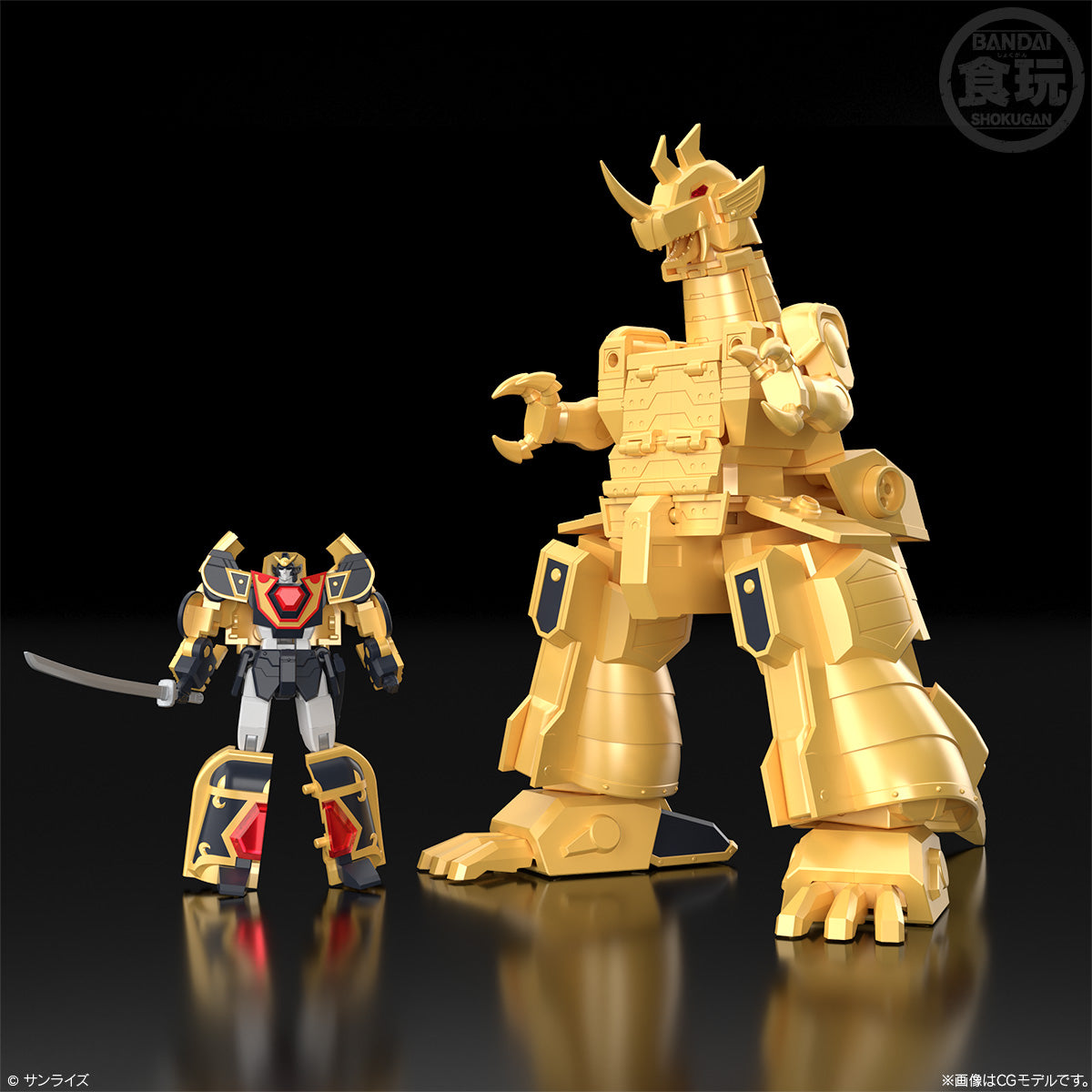 [Pre - order] Bandai SMP Series Model Kit of Golden Brave Goldran from 'The Brave of Gold Goldran'