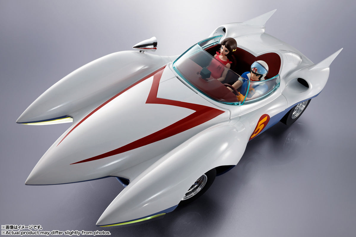 Pre - order: Bandai Chogokin Mach Five from Speed Racer with Special Features
