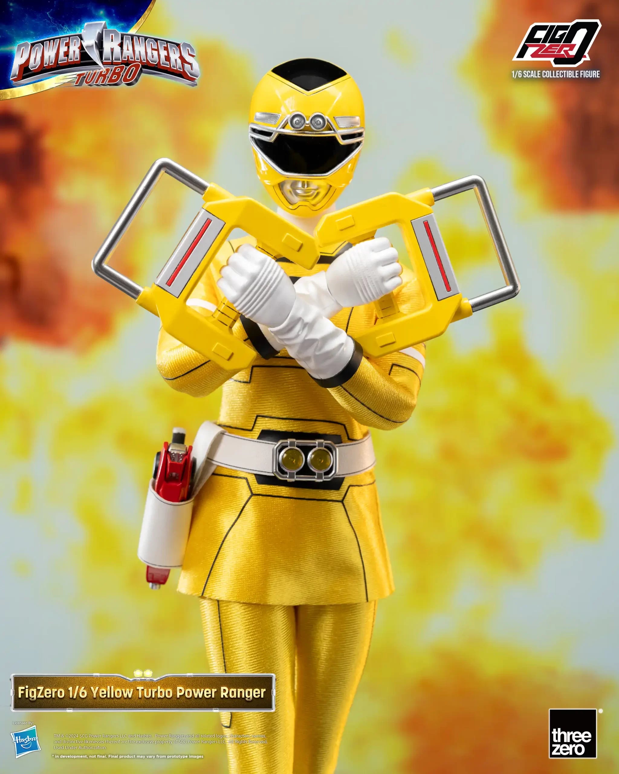FigZero 1/6 Scale Pre-order Yellow Turbo Ranger - Power Rangers Turbo Figure