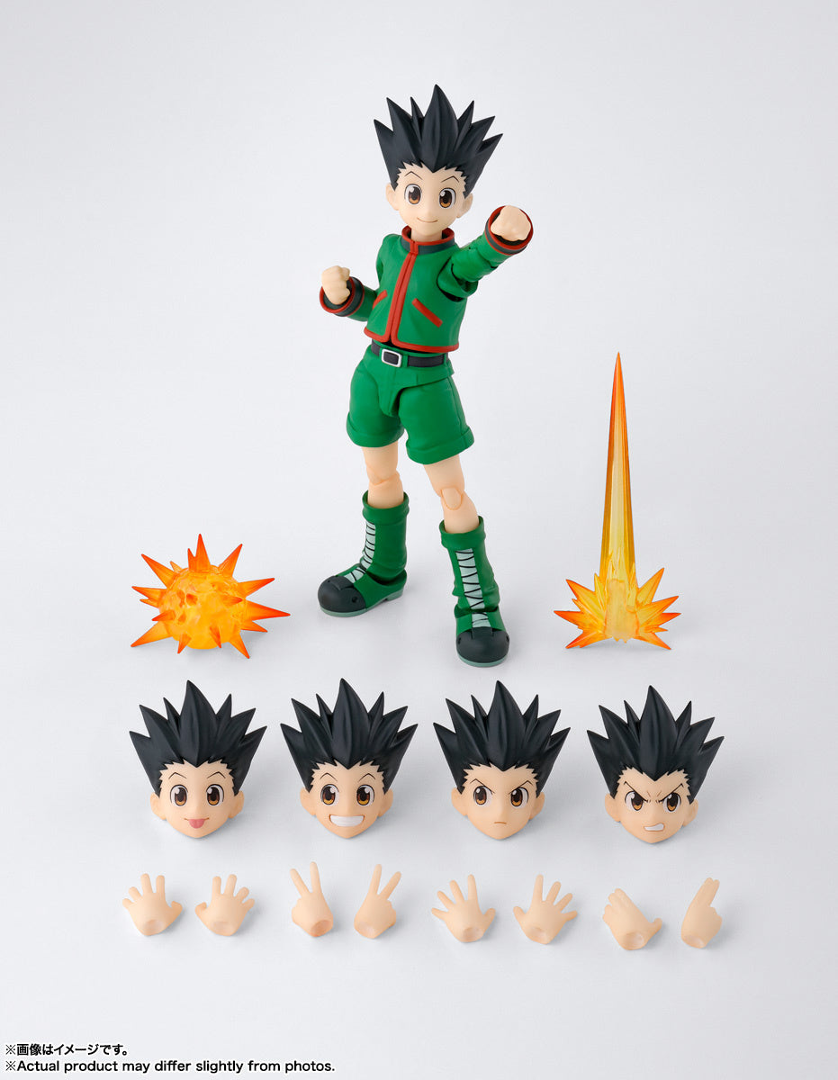 Pre - order SH Figuarts Action Figure of Gon from Hunter x Hunter