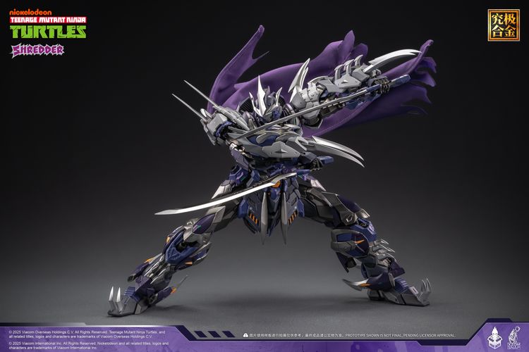 Pre - order Heatboys Teenage Mutant Ninja Turtles (TMNT) HB0016 Shredder Combat Mecha Action Figure