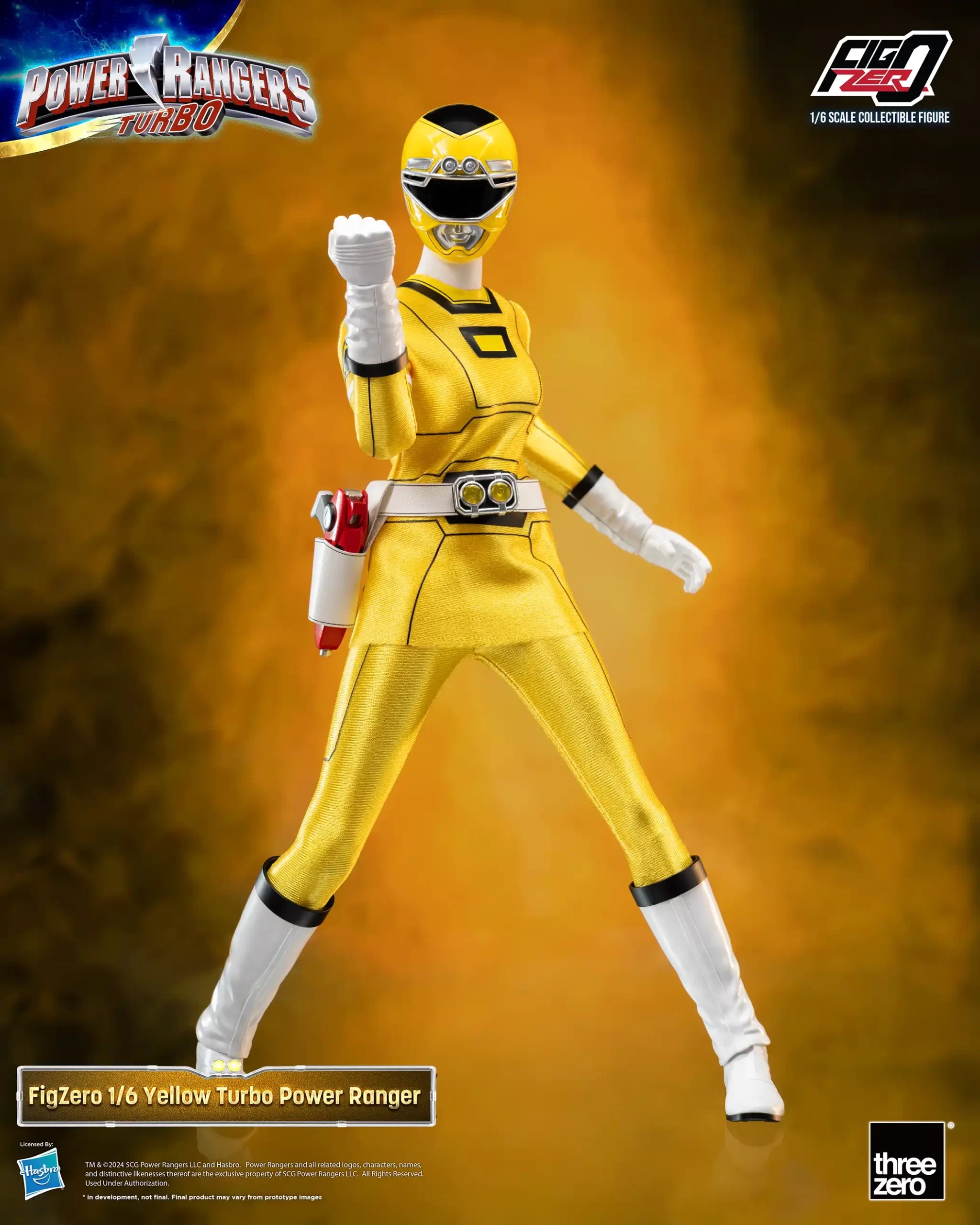 FigZero 1/6 Scale Pre-order Yellow Turbo Ranger - Power Rangers Turbo Figure