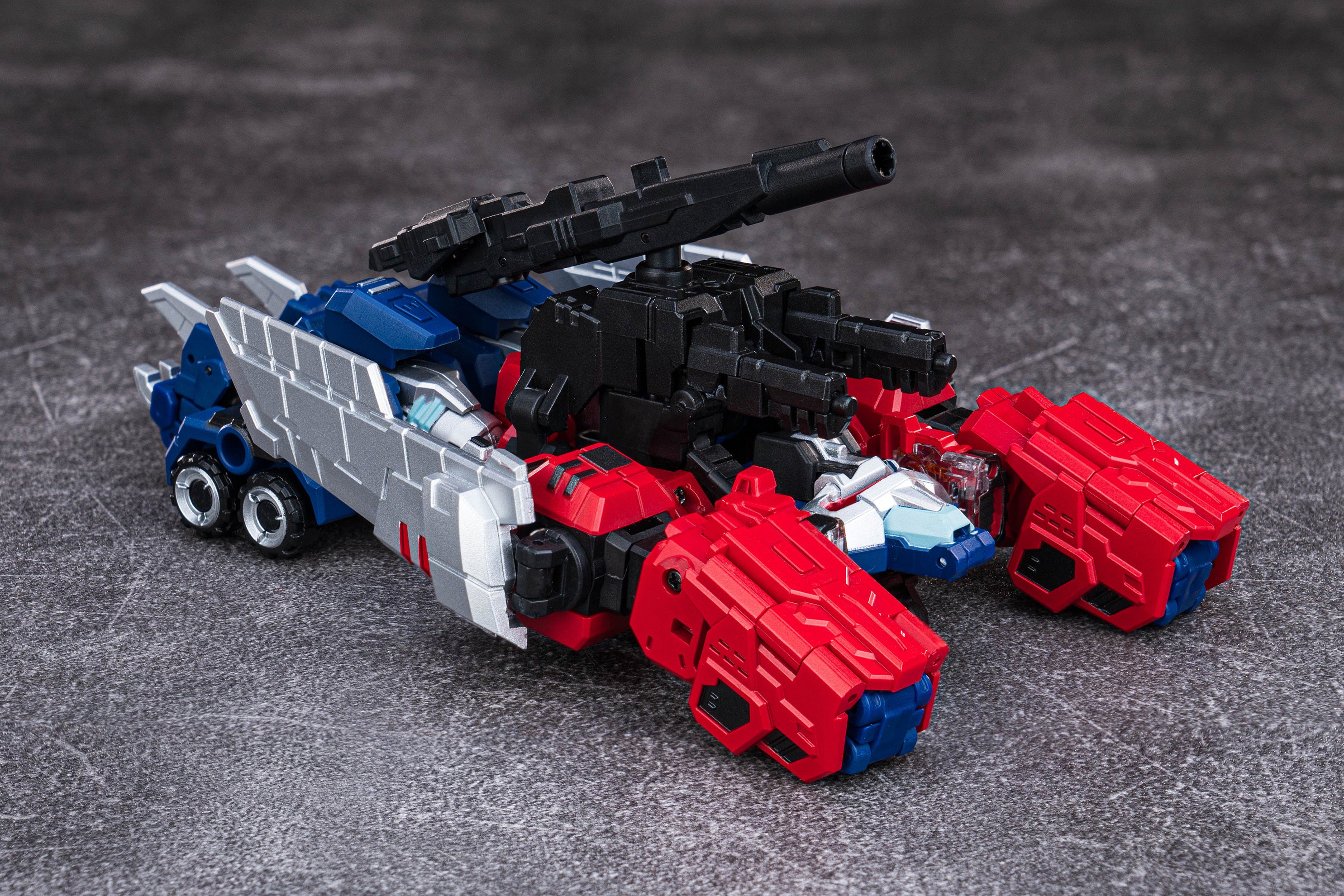 IronFactory IF EX - 43R Primal Commander Scarlet Transforming Robot Toy with Multiple Forms