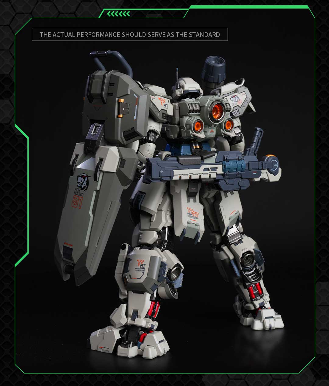 [PREORDER] MOSHOW Progenitor Effect Illustrious Class Fox Hound Butcher Standard Type Mecha Model
