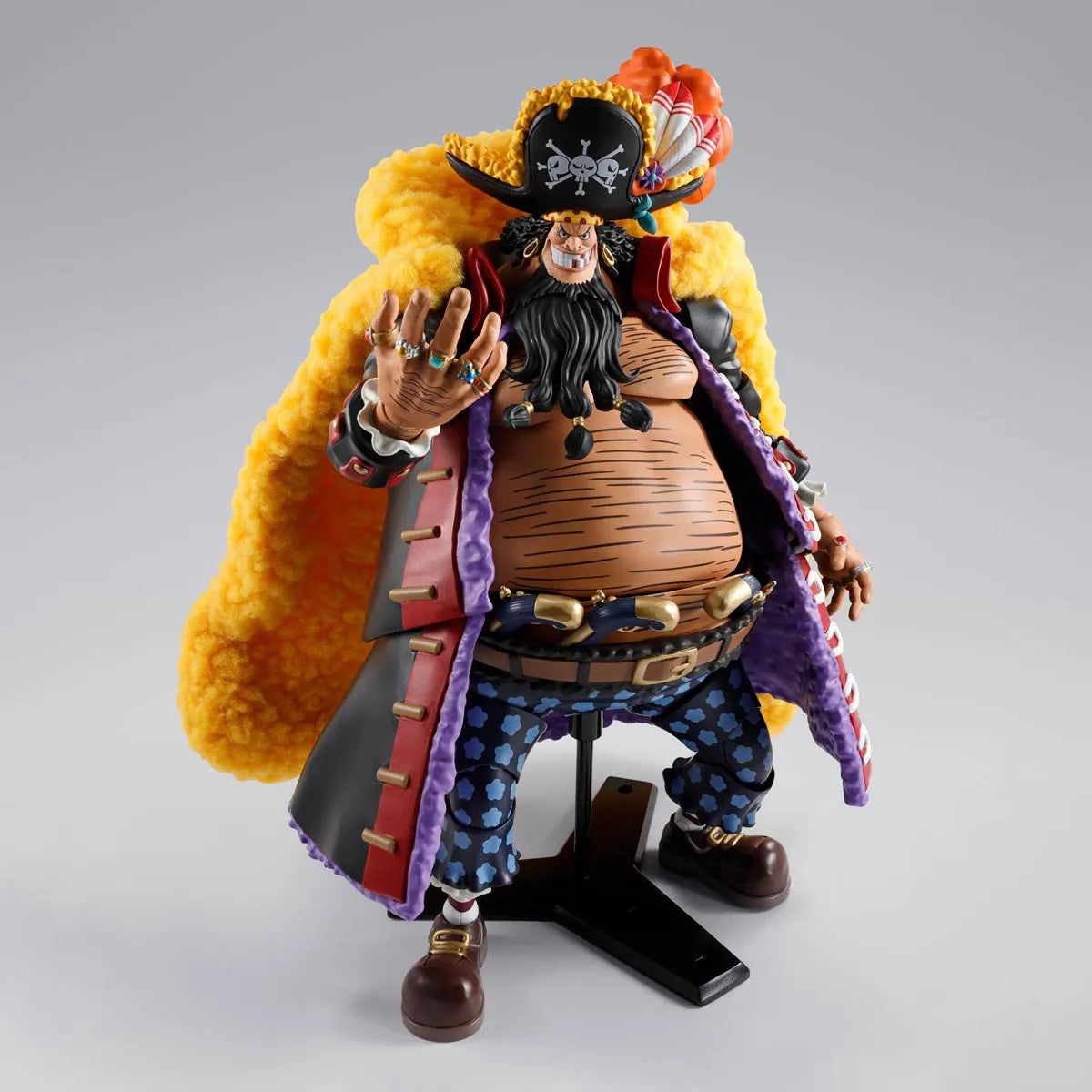 Pre - Order S.H. Figuarts Action Figure of Marshall D. Teach, One of the Four Emperors from ONE PIECE