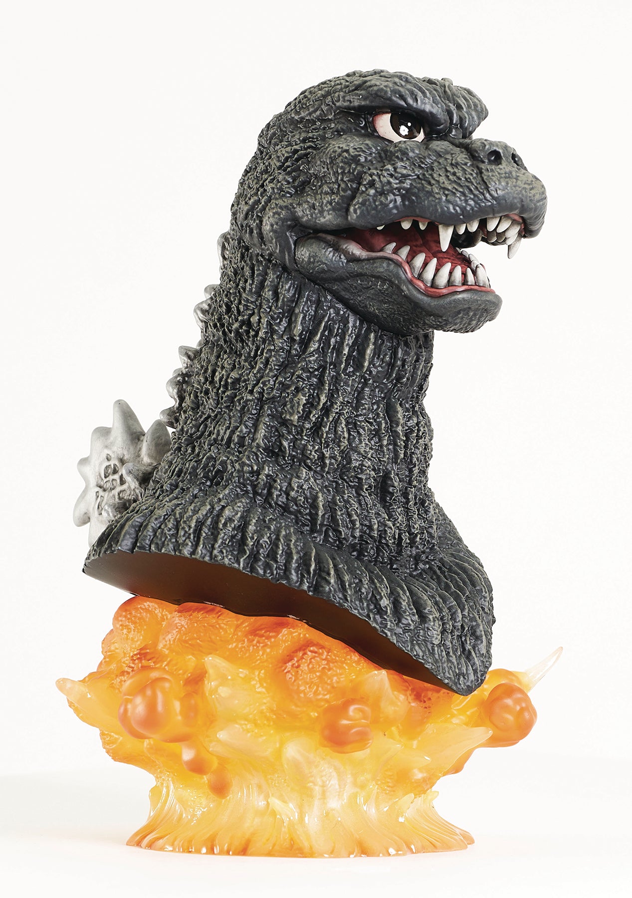 1974 Godzilla 10-inch 3D Resin Bust - A Collectible Legend