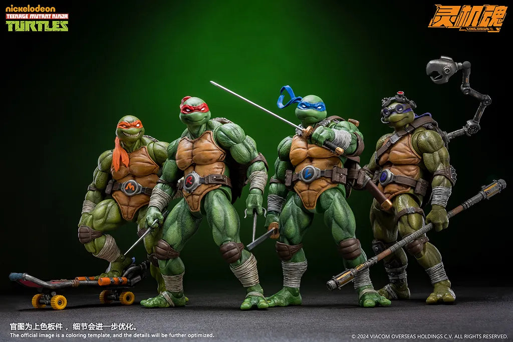 PREORDER - LINGJIHUN Realistic Raphael Action Figure from Ninja Turtles Series