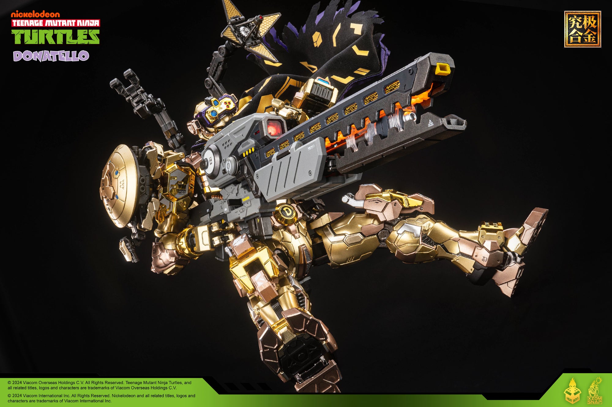 Heatboys TMNT HB0093 Golden Edition Donatello Mecha