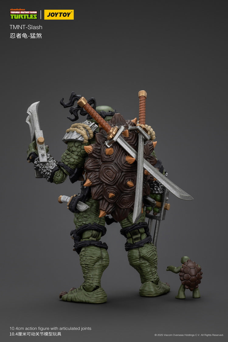 Pre - order JoyToy 1/18 Scale Teenage Mutant Ninja Turtles Slash Action Figure