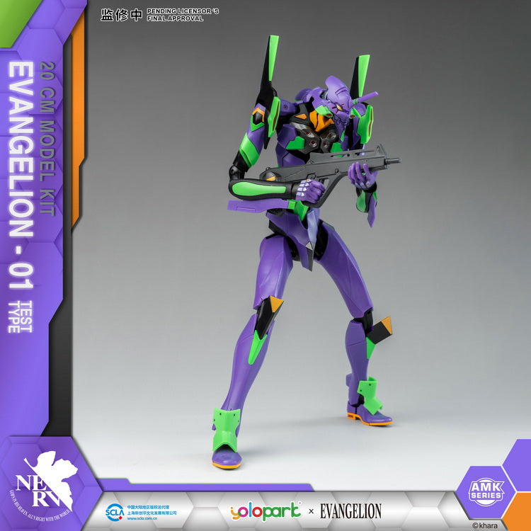 Yolopark Evangelion AMK EVA - 01 Test Type High - Quality Model Building Kit