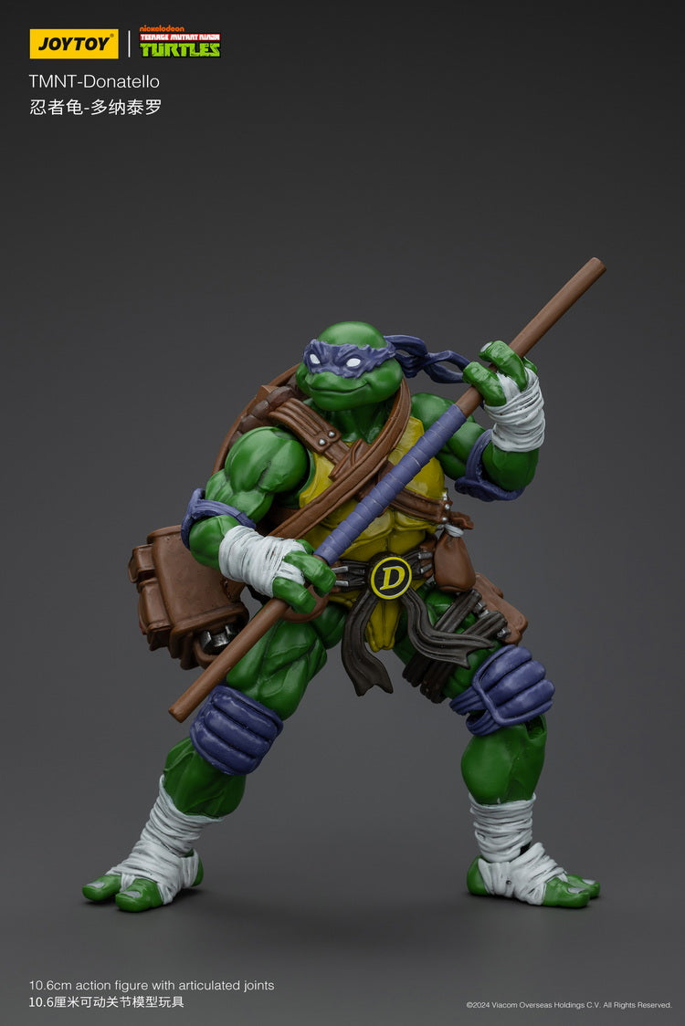 Pre - order JoyToy 1/18 Scale Teenage Mutant Ninja Turtles Donatello Figure