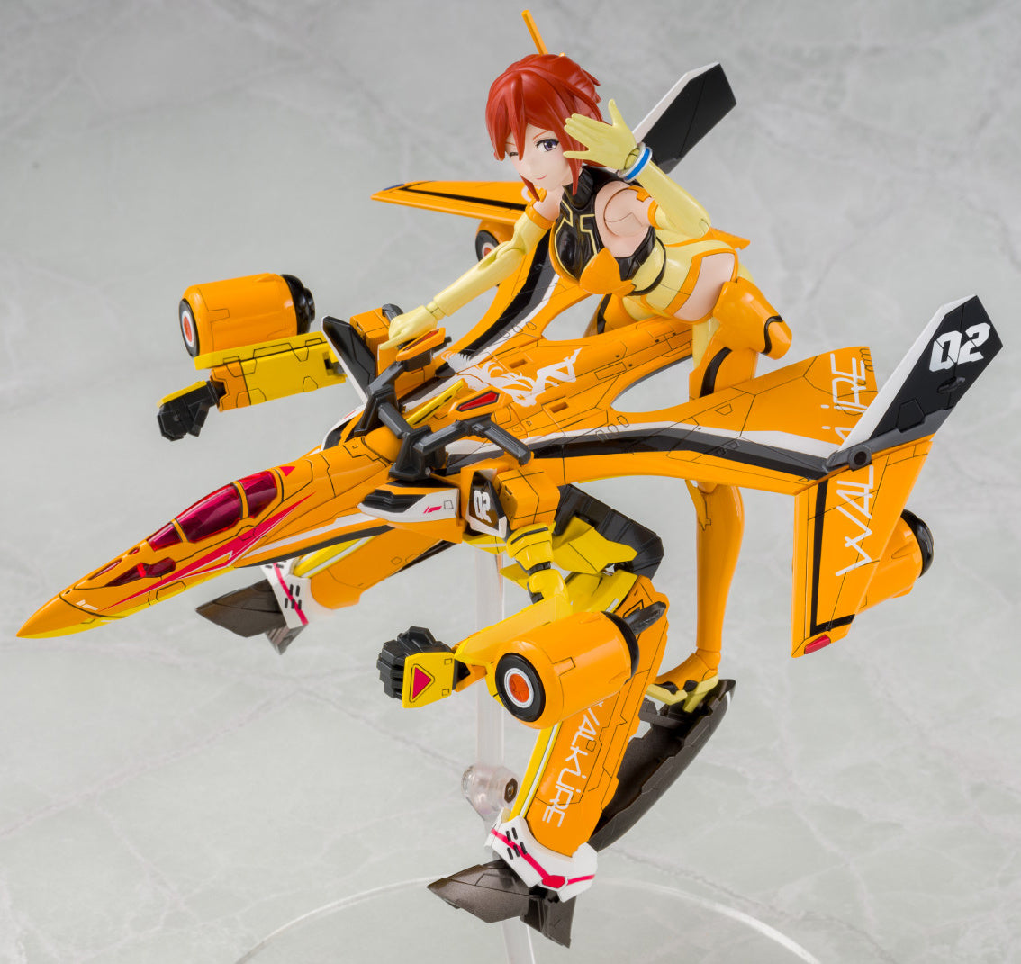 Aoshima V.F.G. Macross Delta VF-31J Siegfried Kaname Buccaneer Color-Molded Model Kit