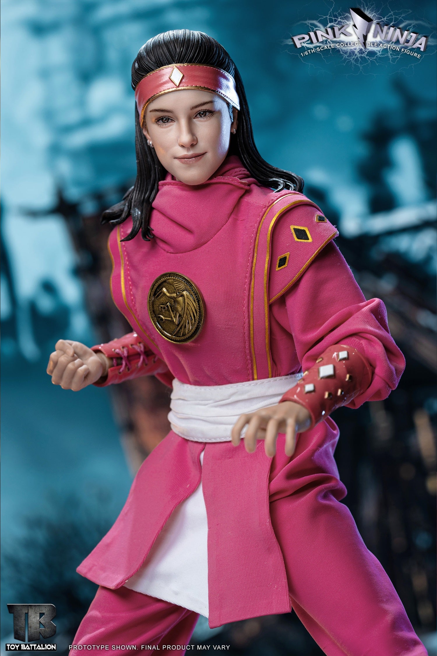 1/6 Scale Pink Ninja Action Figure - Toys Battalion TB018 Collectible Toy