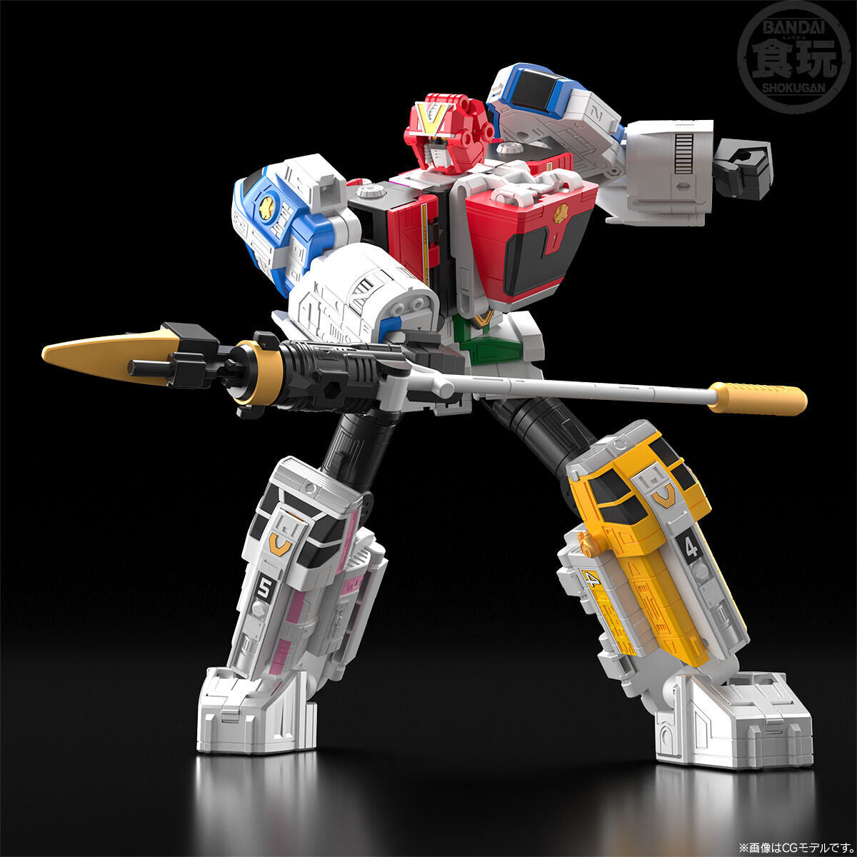 SMP GoGo V Victory Mars Model Kit - Build and Combine 5 Vehicles
