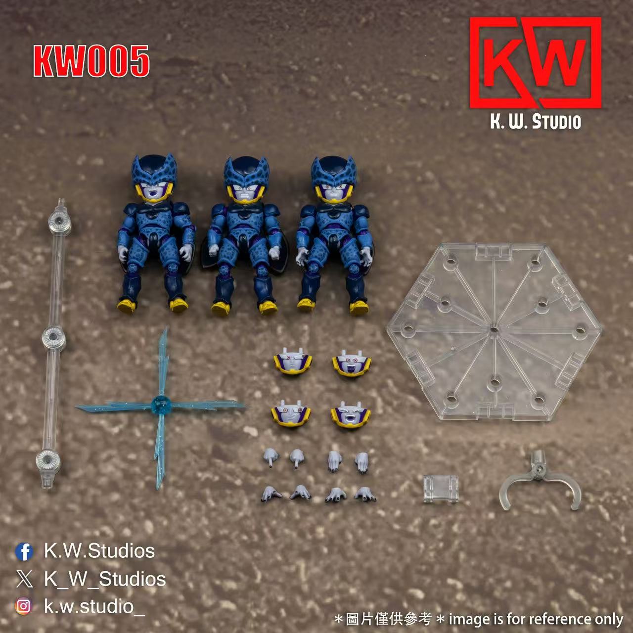 Pre - Order KW Studio KW005 Tiny Monster Action Figure Collectible Set for Enthusiasts