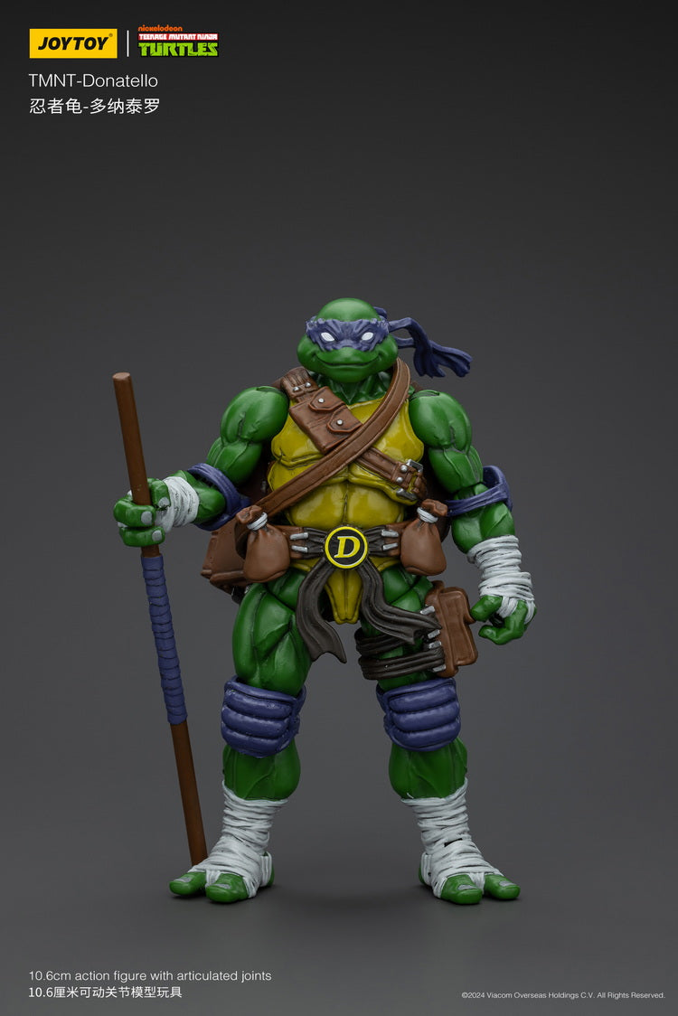Pre - order JoyToy 1/18 Scale Teenage Mutant Ninja Turtles Donatello Figure