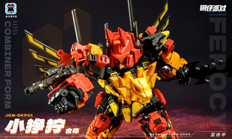 JGM-SKP01 Ferocious Steel Kitty Party Transforming Chibi Robot Set