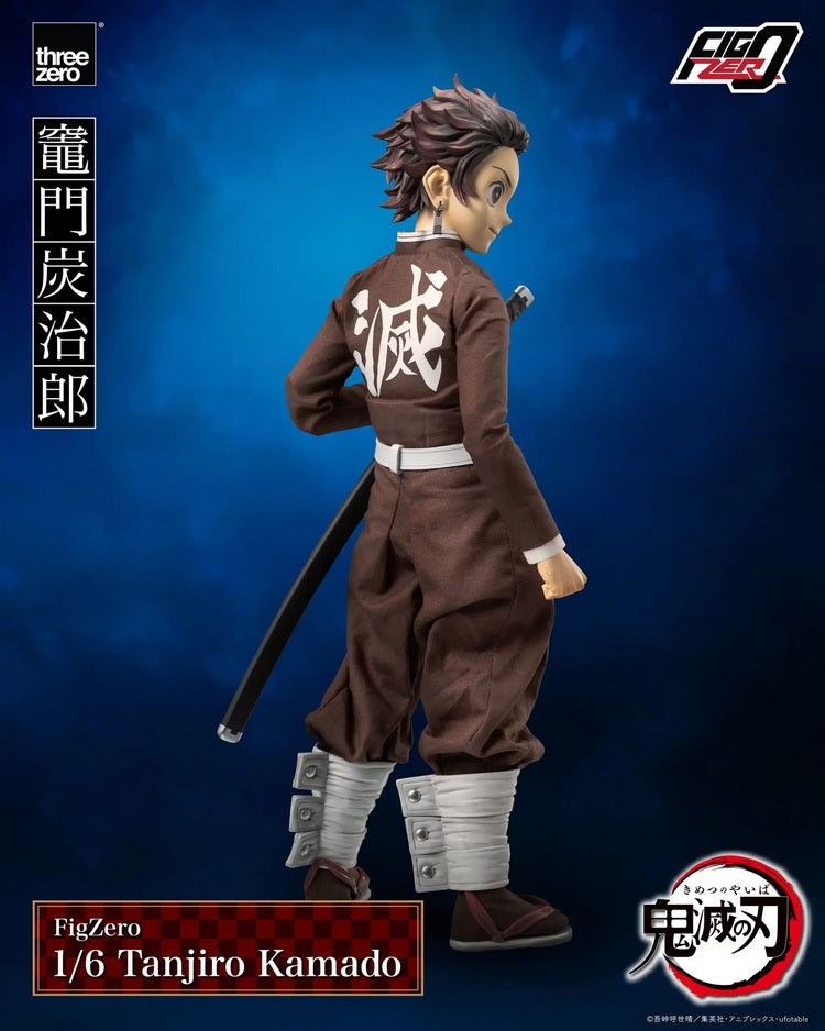 Preorder: 1/6 Scale Figzero Demon Slayer Tanjiro Kamado Action Figure
