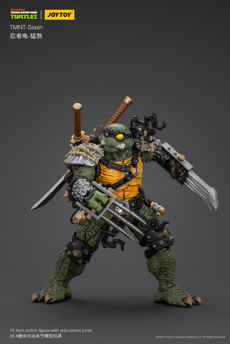 Pre - order JoyToy 1/18 Scale Teenage Mutant Ninja Turtles Slash Action Figure