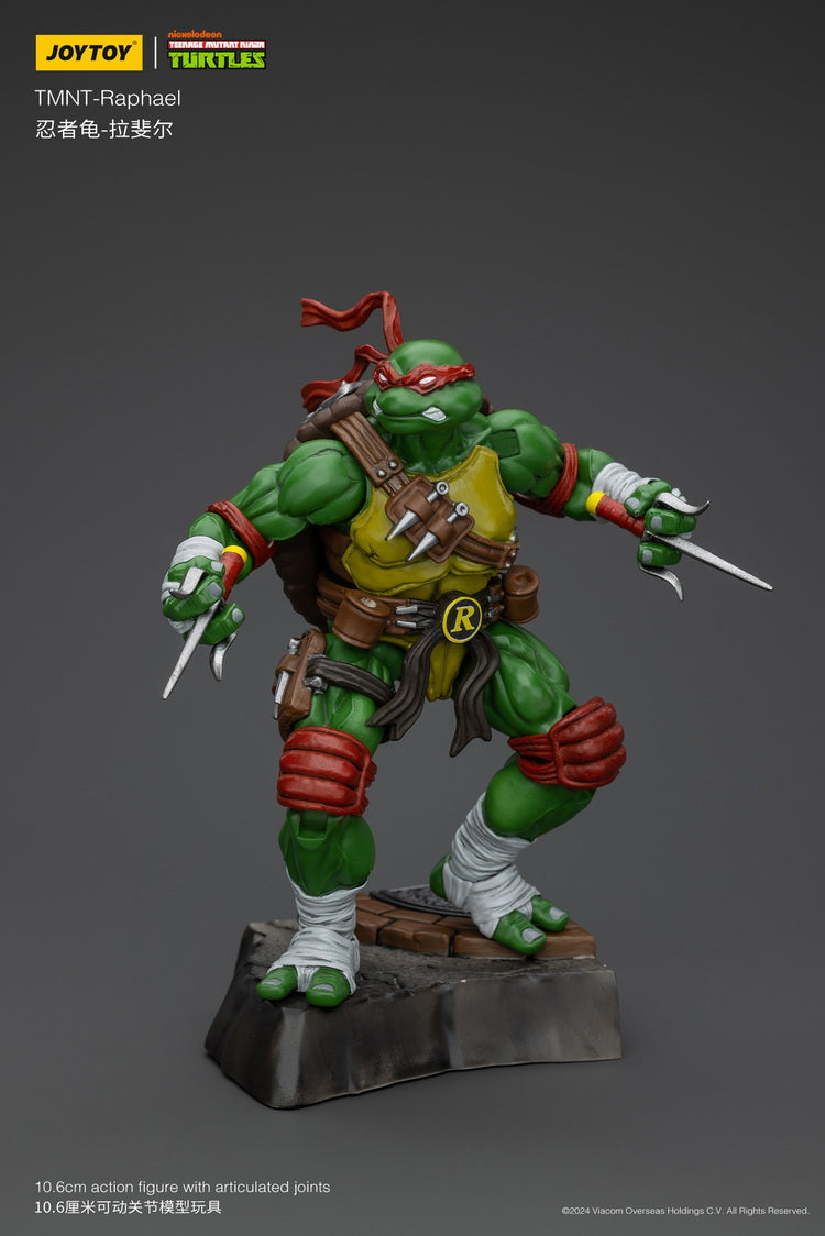 Preorder JoyToy 1/18 Scale Teenage Mutant Ninja Turtles Raphael Action Figure