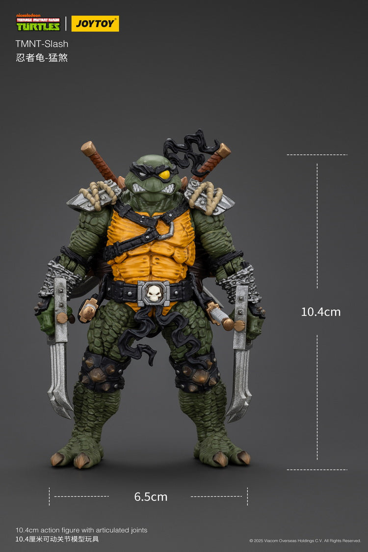 Pre - order JoyToy 1/18 Scale Teenage Mutant Ninja Turtles Slash Action Figure