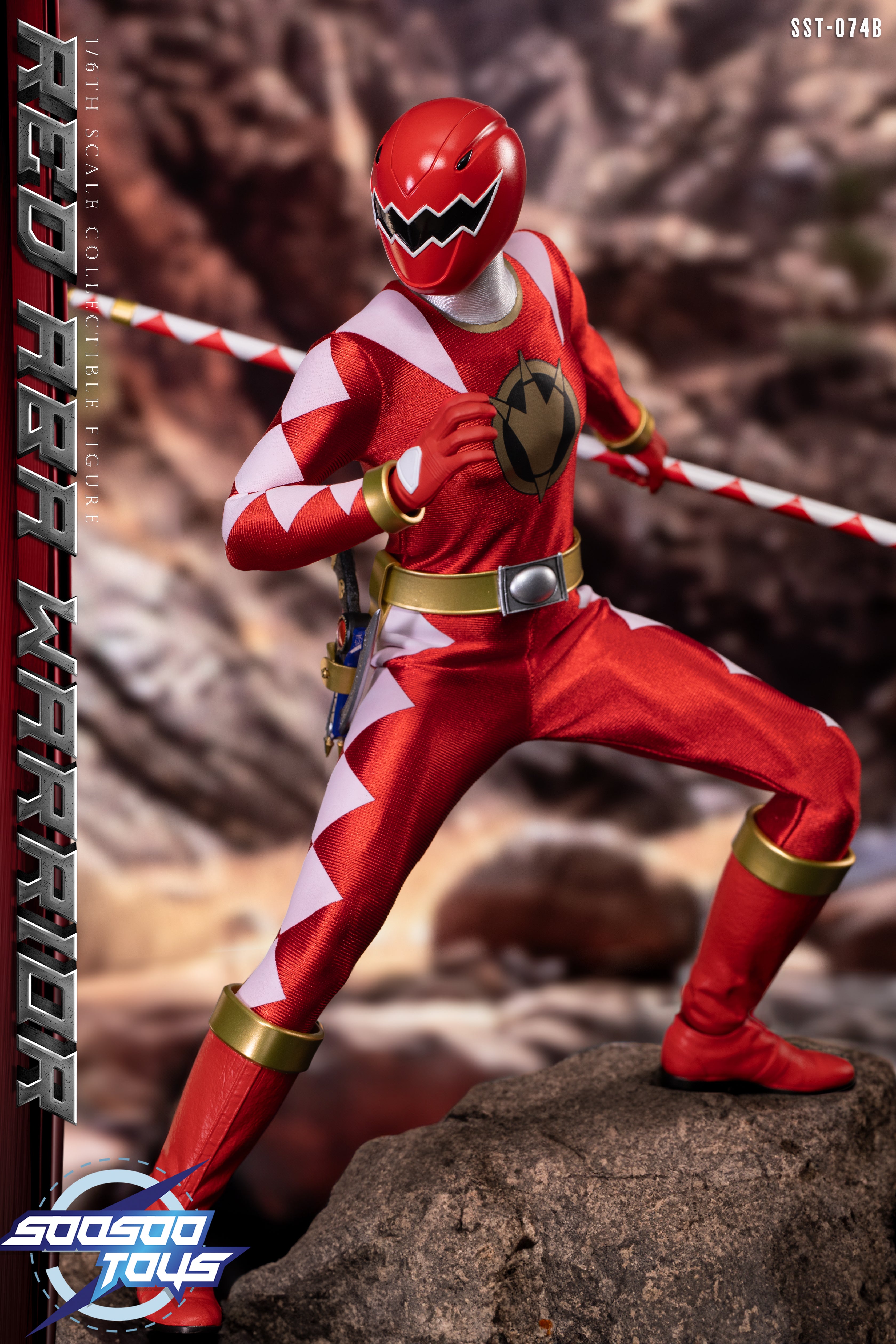 [PREORDER] 1/6 Scale Red Aba Warrior SST - 074B Action Figure