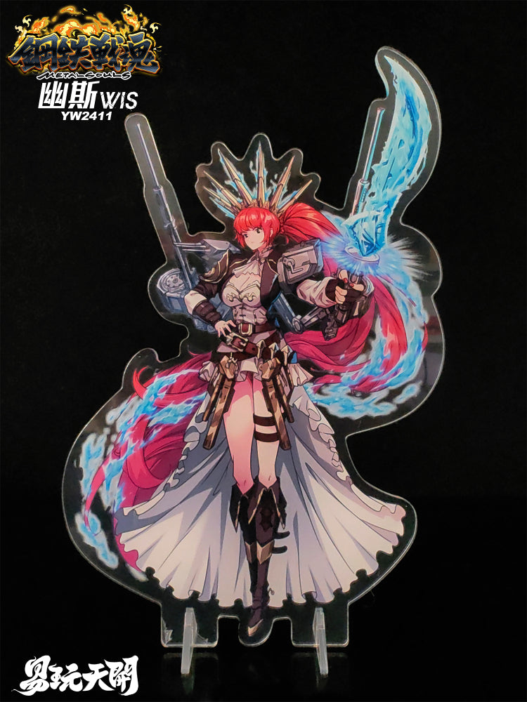 ToysEasy YW2411 WIS Ghost - Transformable Action Figure from Metal Soul Series Inspired by Iowa - class Battleship