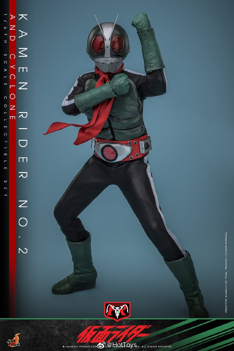 Preorder HotToys 1/6 Scale Kamen Rider Nigou with LED & Cyclone Motorcycle