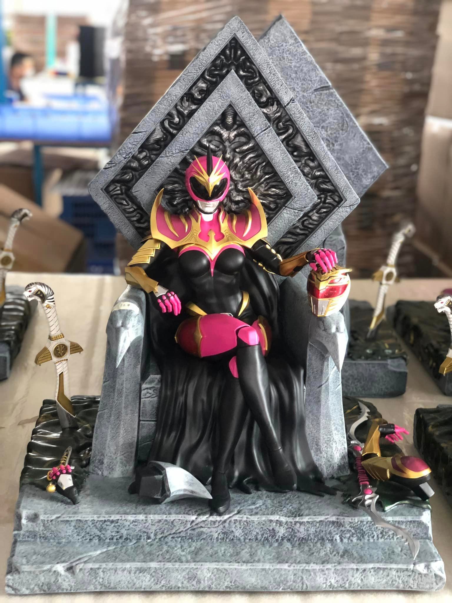 My Hero Studios 1/4 Scale High - Quality Pink Ranger Slayer Collectible Statue