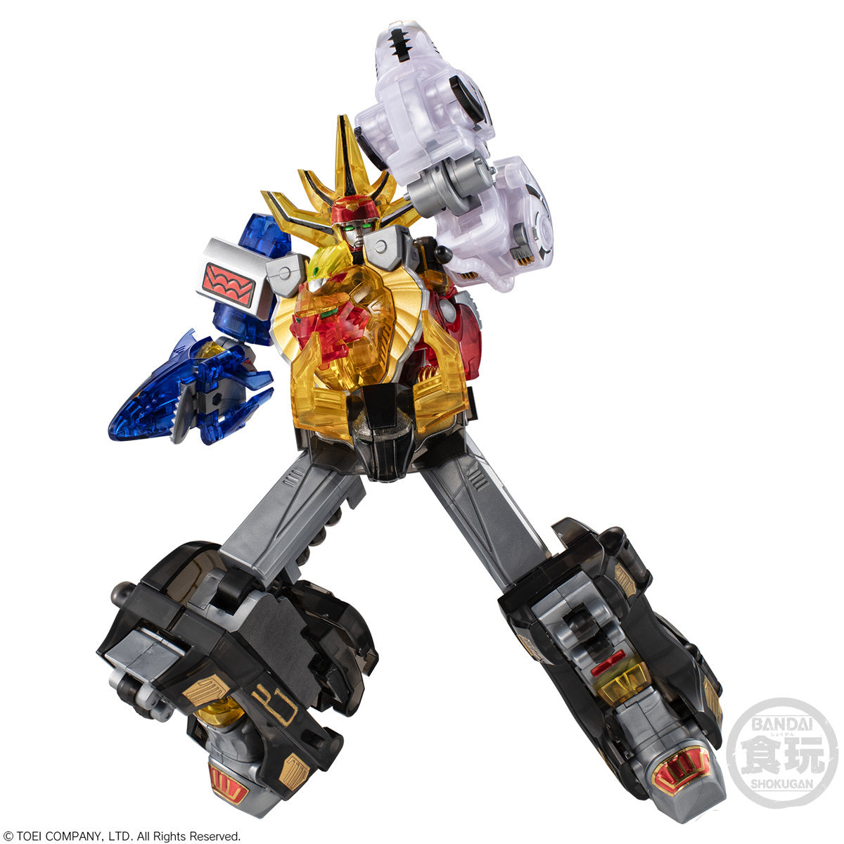 Pre - order SMP Gao King Model Kit - Clear Version