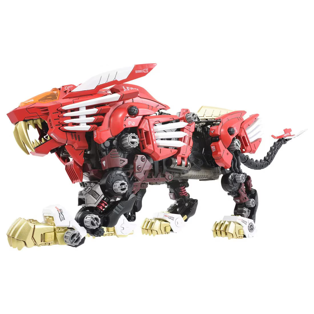 Zoids Advanced Model Kit - Zi AZ-01EX Blade Liger Leon Toros Version with Electric Unit and Display Accessories
