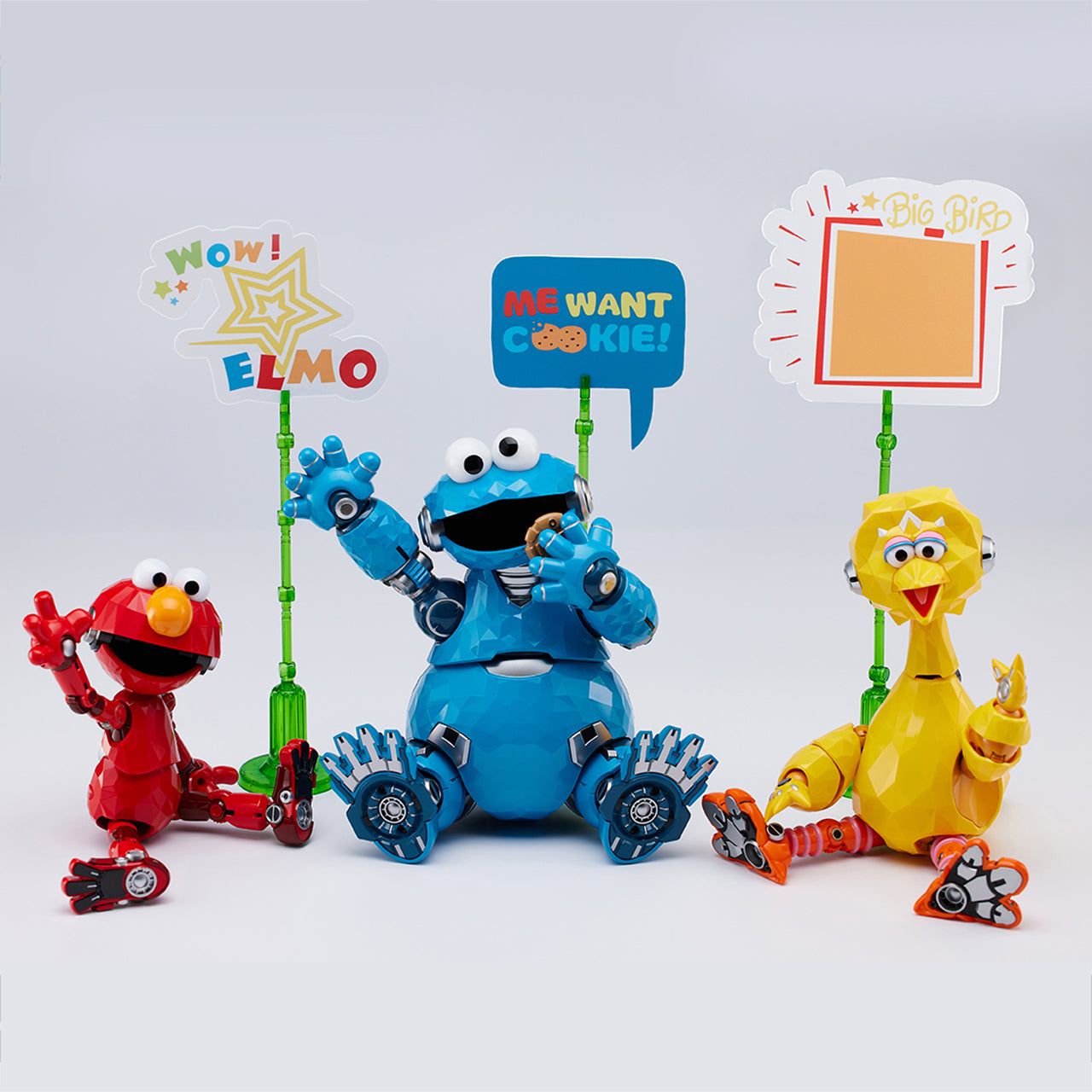 [Pre - Order] Collectible CARBOTIX Sesame Street Character Figure Set