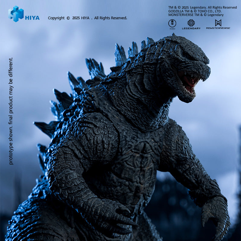 [Pre - order] 2014 Godzilla Movie Inspired Exquisite Basic Transparent Version Action Figure of Heat Ray Godzilla