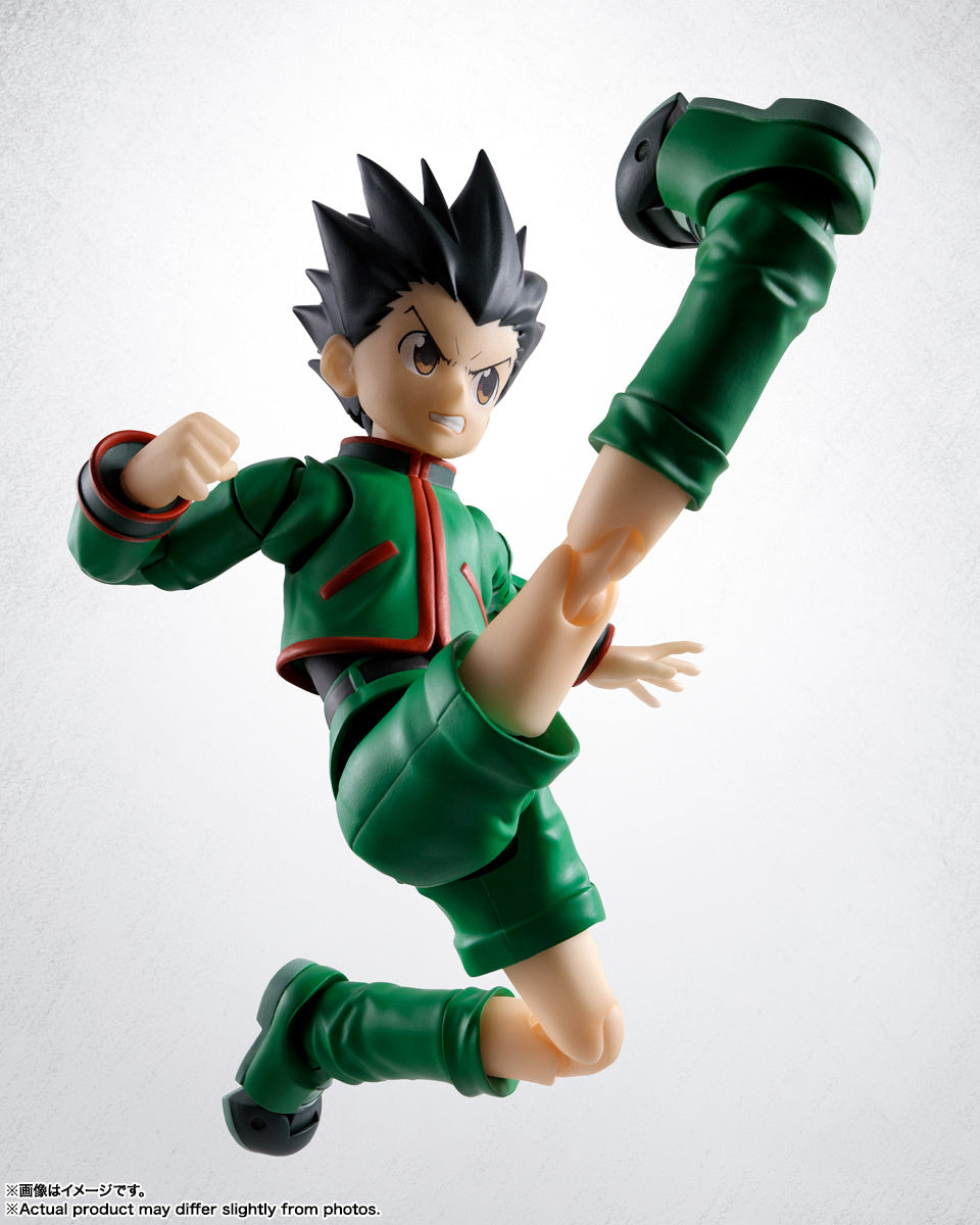 Pre - order SH Figuarts Action Figure of Gon from Hunter x Hunter