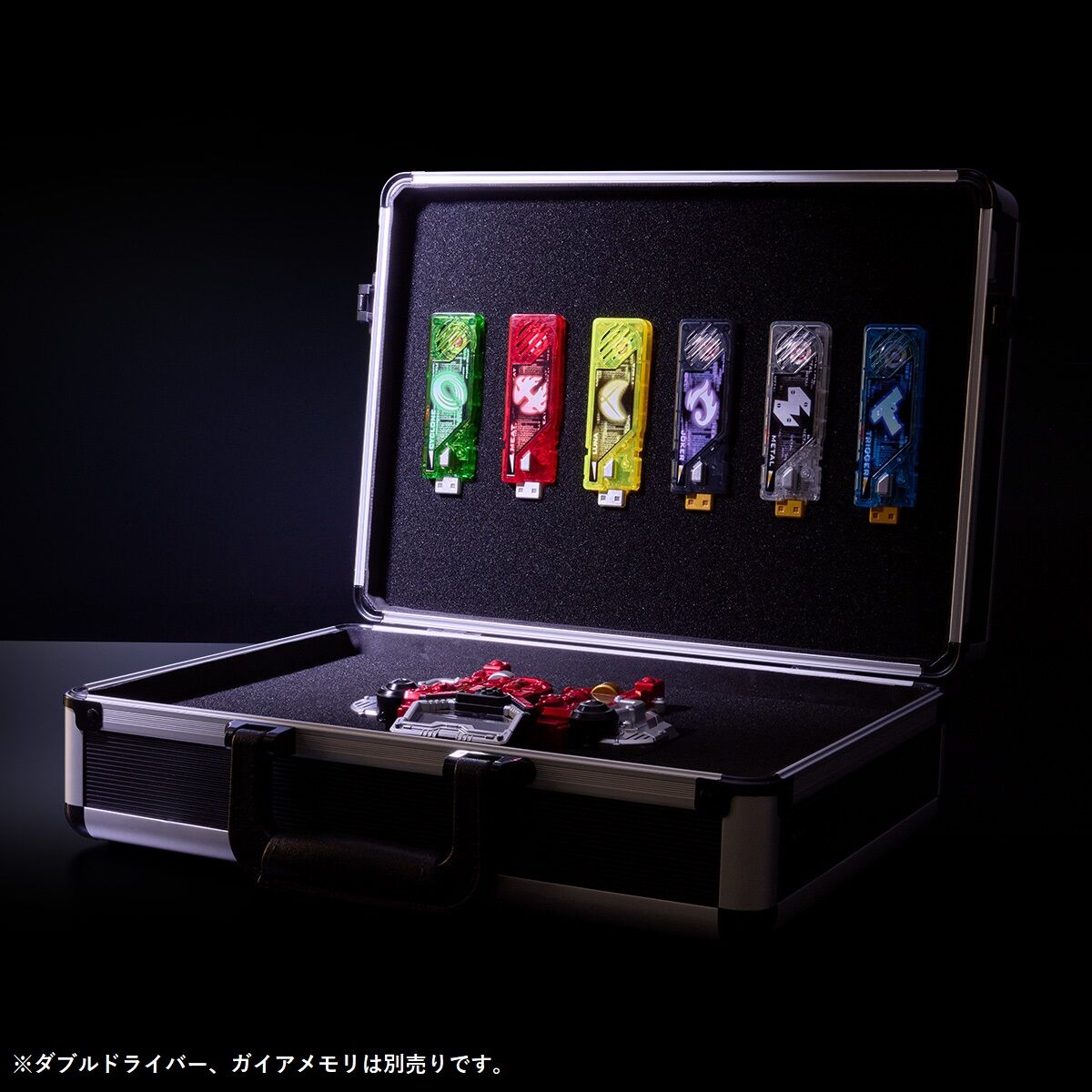 Preorder Kamen Rider W Driver Storage Box with Authentic Locking
