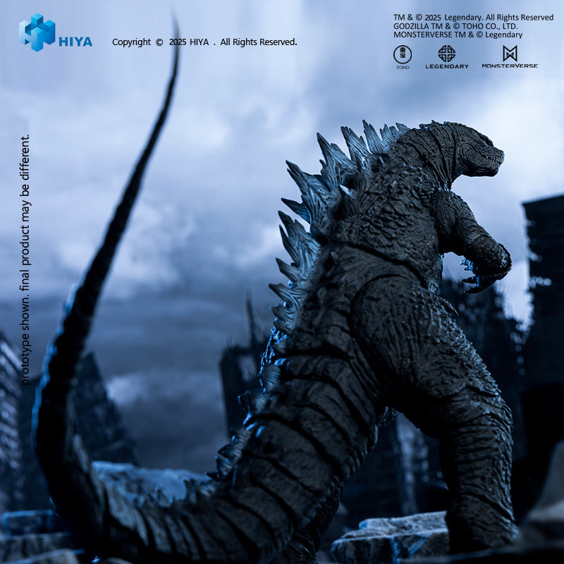 [Pre - order] 2014 Godzilla Movie Inspired Exquisite Basic Transparent Version Action Figure of Heat Ray Godzilla