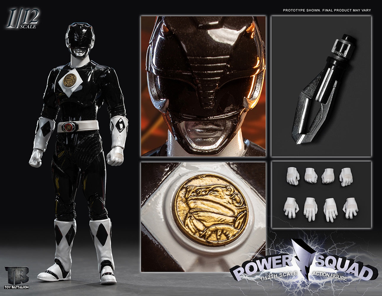PREORDER: Toys Battalion TB020 1/12 Scale Power Squad Action Figures Set