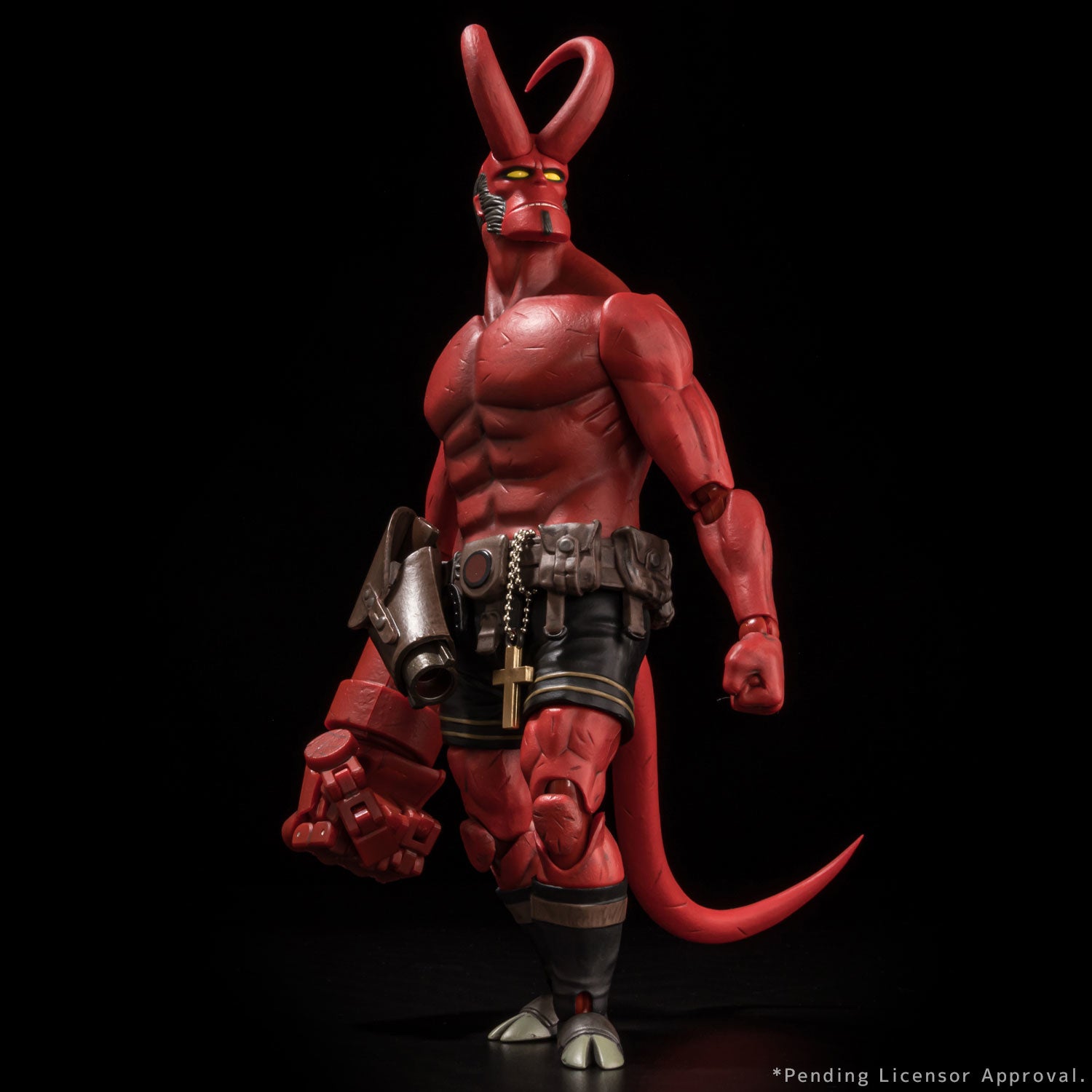 1/12 Scale 30th Anniversary Hellboy Action Figure by 1000toys