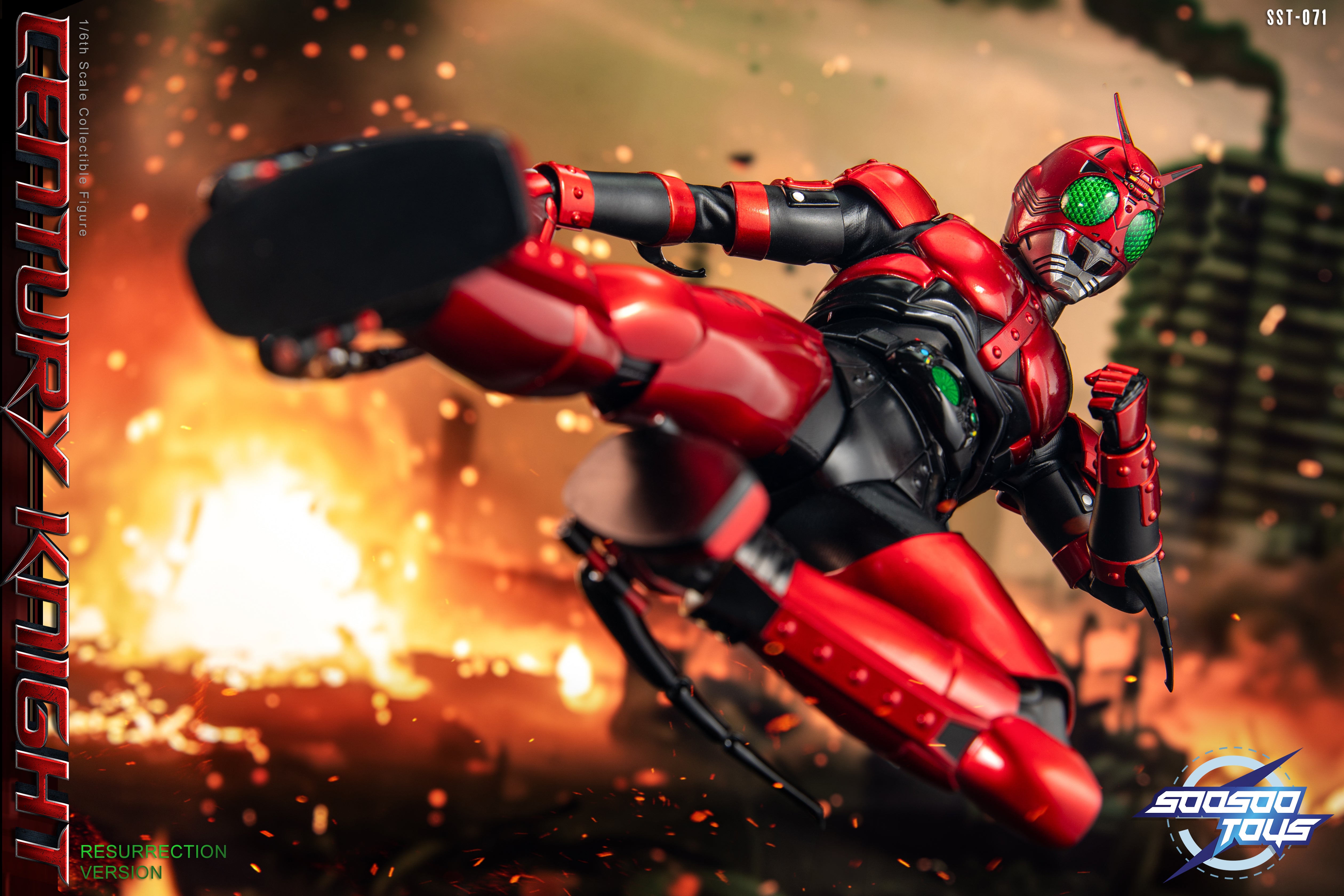 1/6 Scale SST - 071 Century Knight Resurrection Version Action Figure