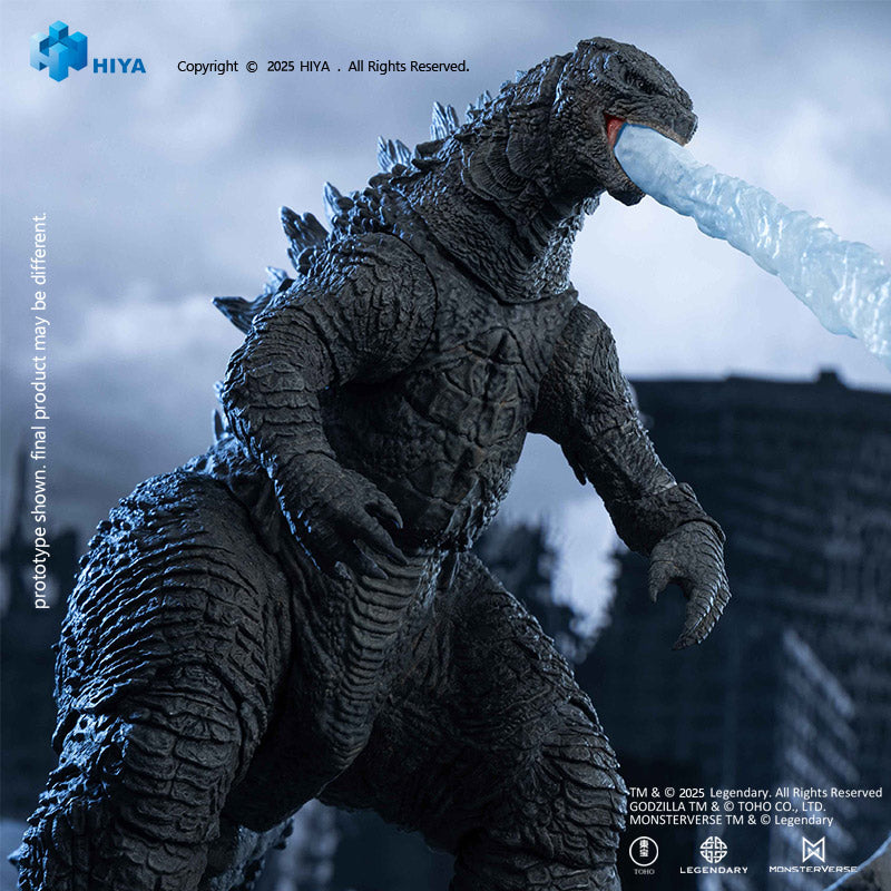 [Pre - order] 2014 Godzilla Movie Inspired Exquisite Basic Transparent Version Action Figure of Heat Ray Godzilla