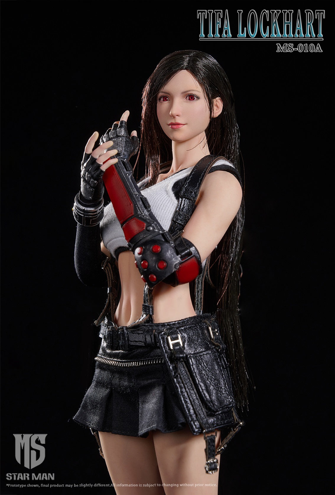 [PREORDER] Star Man MS-010A Realistic Tifa Lockhart Figure in White Tank Top