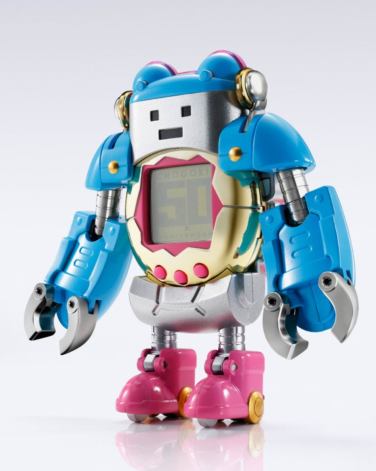 Pre - order: Exclusive Chogokin Tamagotchi Transforming Robot