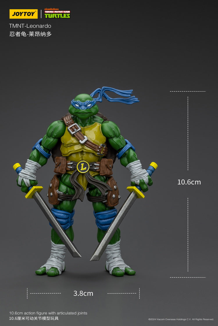 Pre - order JoyToy 1/18 Scale Teenage Mutant Ninja Turtles Leonardo Action Figure