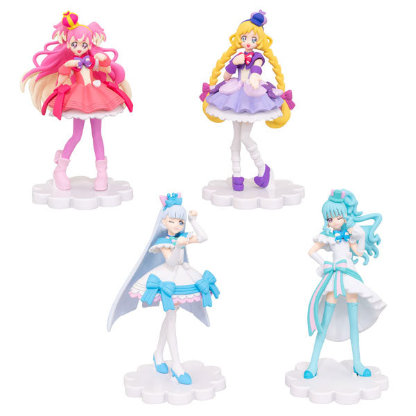 Adorable Wonderful Precure Collectible Figure Set with All 4 Characters