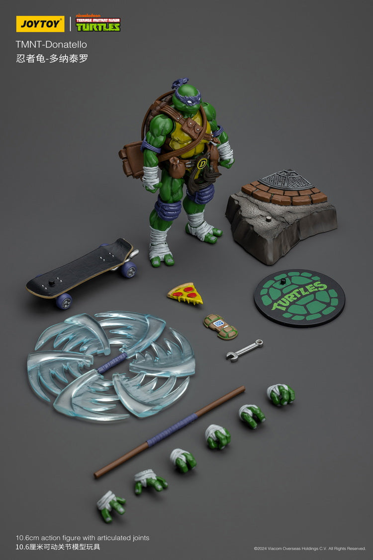 Pre - order JoyToy 1/18 Scale Teenage Mutant Ninja Turtles Donatello Figure